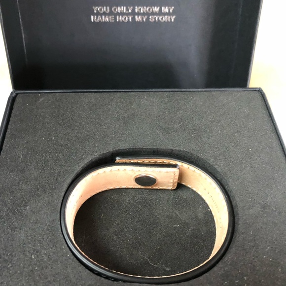 Balmain Leather Snap Bracelet Like Boys NEW He She - Picture 9 of 14